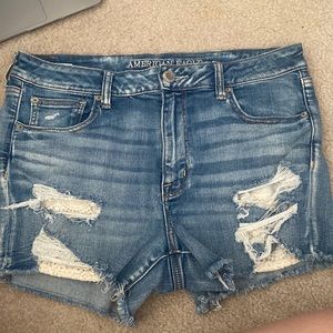 American eagle jean shorts